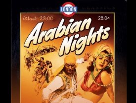 Pasha Lee, Yastreb, Max Myers, London club Arabian night 