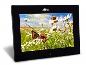 Ritmix RDF-1002, Ritmix RDF-1002 обзор, фоторамка Ritmix RDF-1002, фоторамка Rit