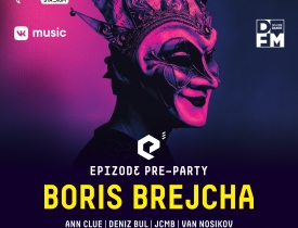 29 сентября  EPIZODE³ pre-party with Boris Brejcha. - Новость
