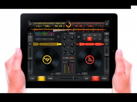 CrossDJ iPad, CrossDJ, CrossDJ для iPad, CrossDJ обзор, CrossDJ фото, приложение
